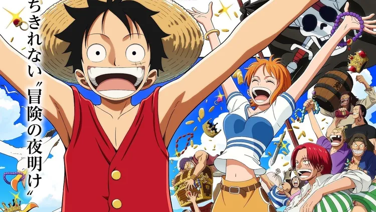 重启动画《THE ONE PIECE 航海王》释出动画主视觉图