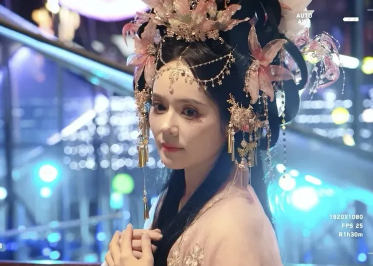 韩佳人的中国网红妆