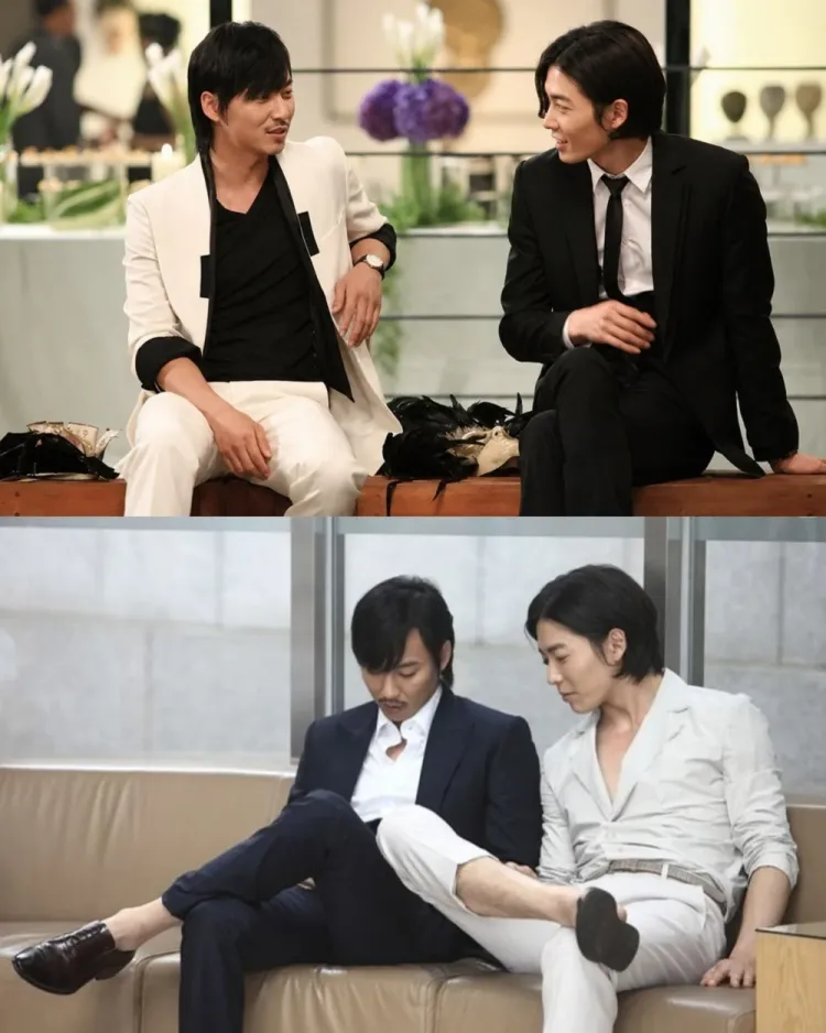 金南佶与金材昱曾于2010年合作《坏男人》