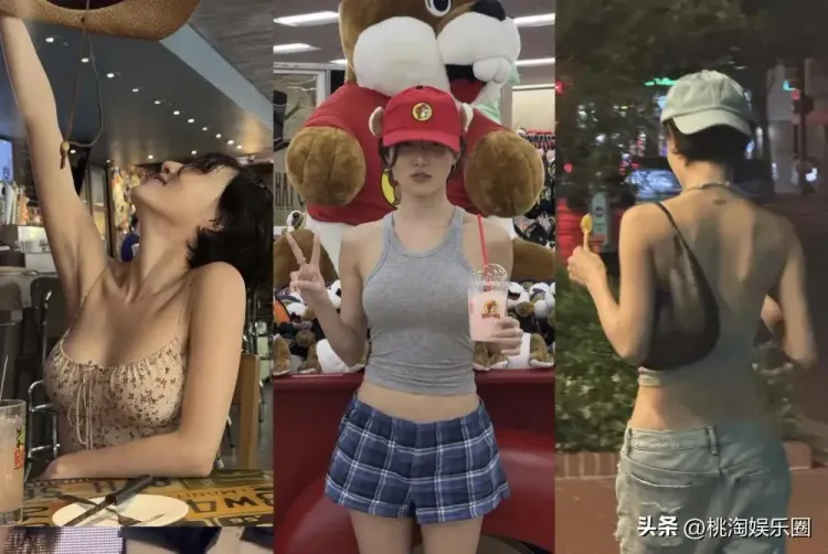 华莎晒德州私照：牛仔帽配短裤，巡演间隙松弛感拉满