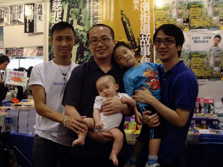 2007年细仔出世,亦是《小虫虫大冒险》的启动年份,袁建滔断想不到要待儿子19岁长大成人,动画才能面世。(受访者提供)