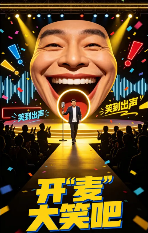 开“麦”大笑吧