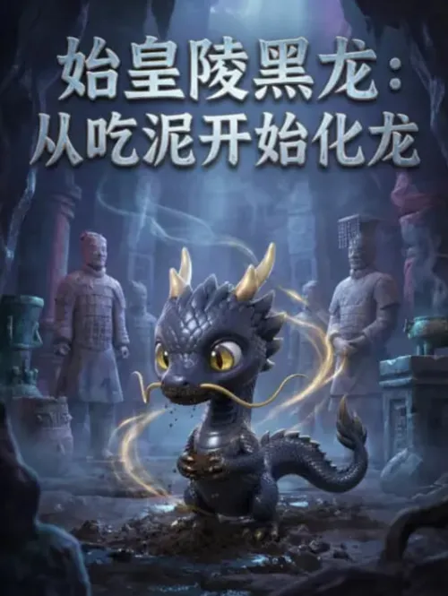 始皇陵黑龙从吃泥开始化龙