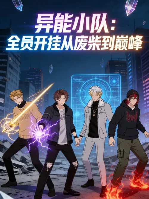 异能小队全员开挂从废柴到巅峰动态漫画