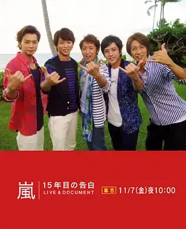 岚15周年的告白
