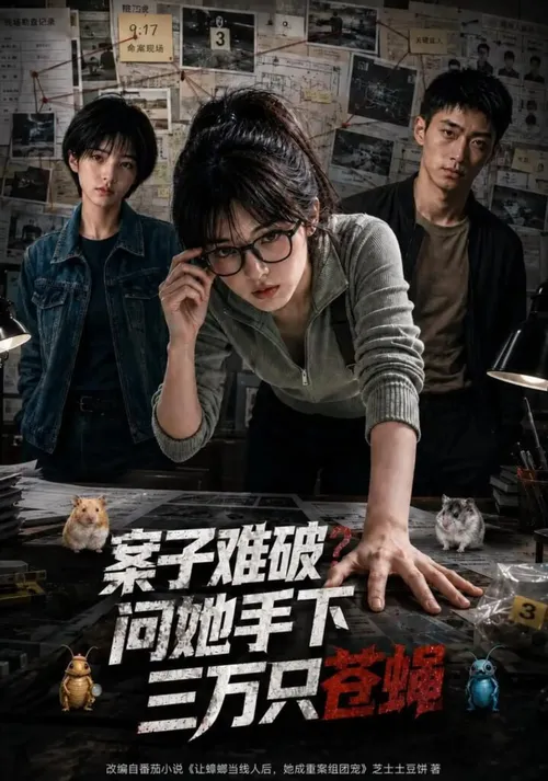 案子难破问她手下三万只苍蝇
