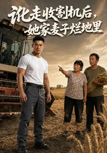 讹走收割机后，她家麦子烂地里