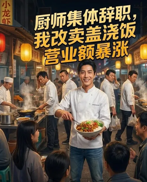 厨师集体辞职，我改卖盖浇饭营业额暴涨